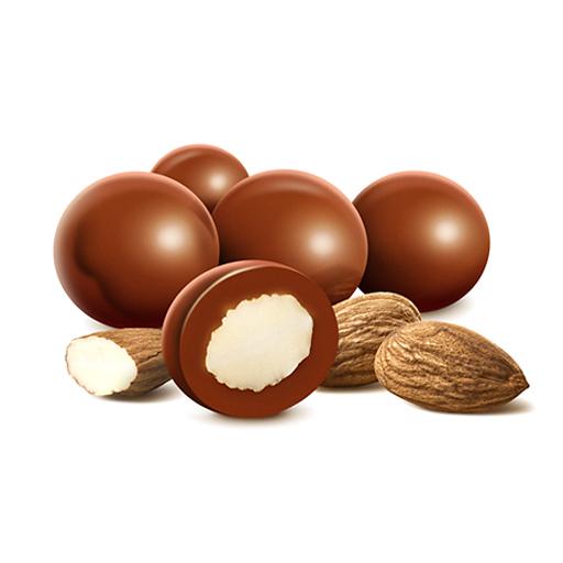 Almendras Chocolate con Leche (1kg)