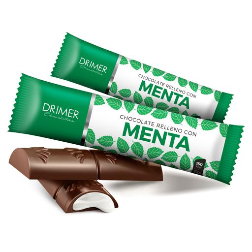 Barra Chocolate Menta (30grs)